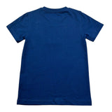Trussardi T-Shirt Girocollo Tinta Unita con Stampa per Bambino TBP26038TS BLU TRUSSARDI 