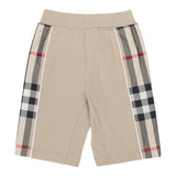 Burberry Bermuda Einfarbig Mit Logo Muster Profile Beige Für Jungen
