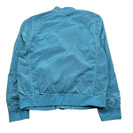 C.P. Company Giubbino tinta unita con Zip Azzurro per Bambino CUS007 AZZURRO C.P. COMPANY 