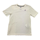 K-WAY t-shirt girocollo tinta unita con stampa Bianco per Bambino K7133YW BIANCO K-WAY 