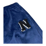 NEVER TOO pantalone tinta unita in velluto con elastico in vita Blu per Bambino NT2088R BLU NEVER TOO 
