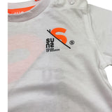 Suns  Completo 2 Pezzi T-Shirt-Bermuda Bicolore per Neonato COMS5109UB BIANCO SUNS 