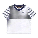 K-Way Completo 2 Pezzi Bicolore T-Shirt-Bermuda Fantasia A Righe per Neonato K2137TWX BLU K-WAY 