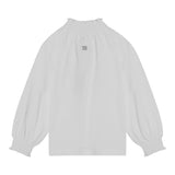 DOU DOU shirt tinta unita con collo elasticizzato Bianco per Bambina DT8A10XXX BIANCO DOU DOU 