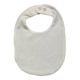 Chicco Schlichtes Lätzchen mit kontrastierendem Aufdruck, blau, für Neugeborene