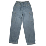 Dixie Jeans Tinta Unita con Elastico In Vita per Bambina PH21010G74X AZZURRO DIXIE 