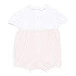 Il Gufo Pagliaccetto Mezza Manica Bicolore per Neonata P25TO270C3160 BIANCO/ROSA IL GUFO 