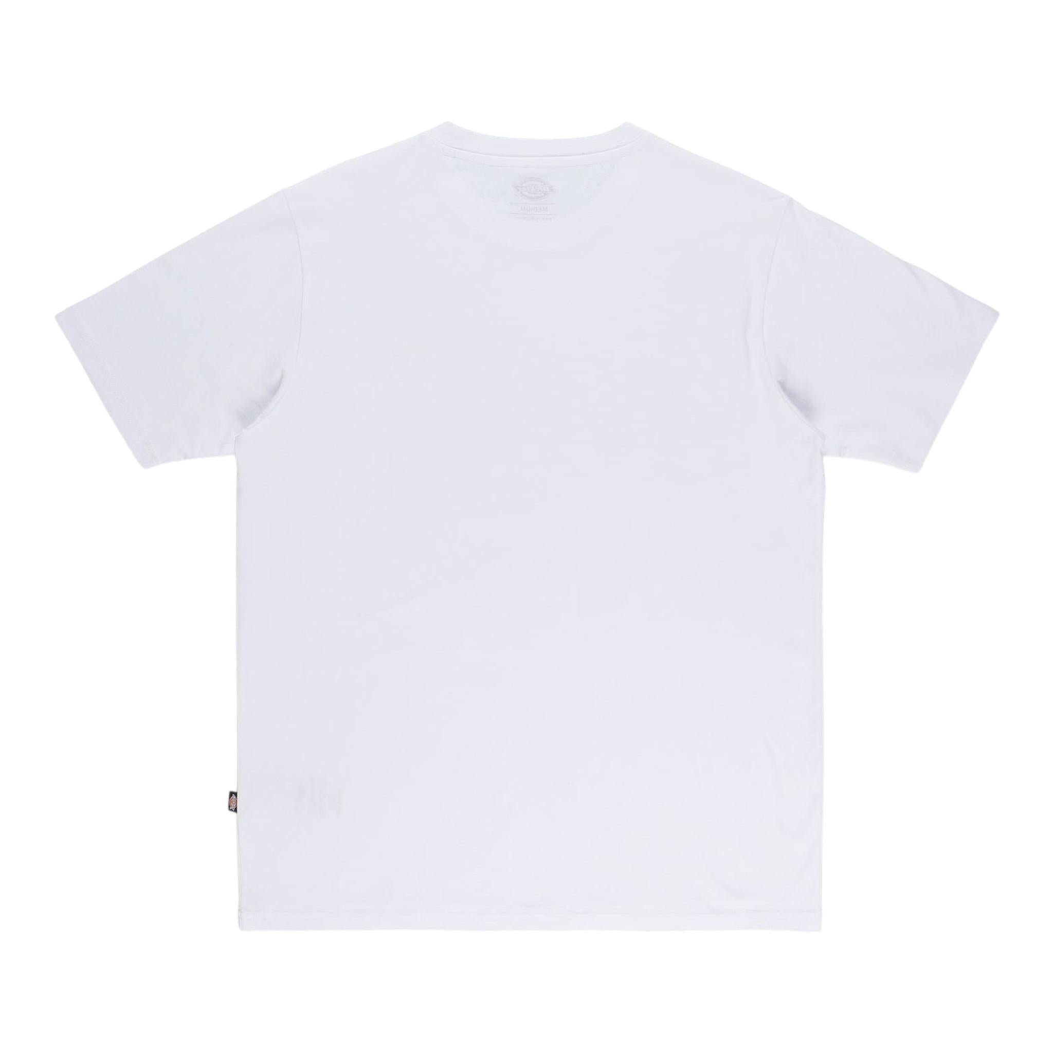 DICKIES t-shirt tinta unita girocollo con logo Bianco per Bambino 520043953500100 BIANCO DICKIES 