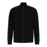 GUESS felpa con zip tinta unita con maniche logate Nero per Bambino L2YQ47K6S1 NERO GUESS 