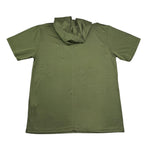 Paolo Pecora T-Shirt Tinta Unita con Cappuccio per Bambino PP4063 VERDE PAOLO PECORA 