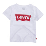 Levi'S T-Shirt Girocollo Tinta Unita con Stampa per Bambino 8E8157X BIANCO LEVI'S 