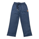 TRUSSARDI pantalone tinta unita con elastico in vita Blu per Bambino TIA24124PAJ BLU TRUSSARDI 