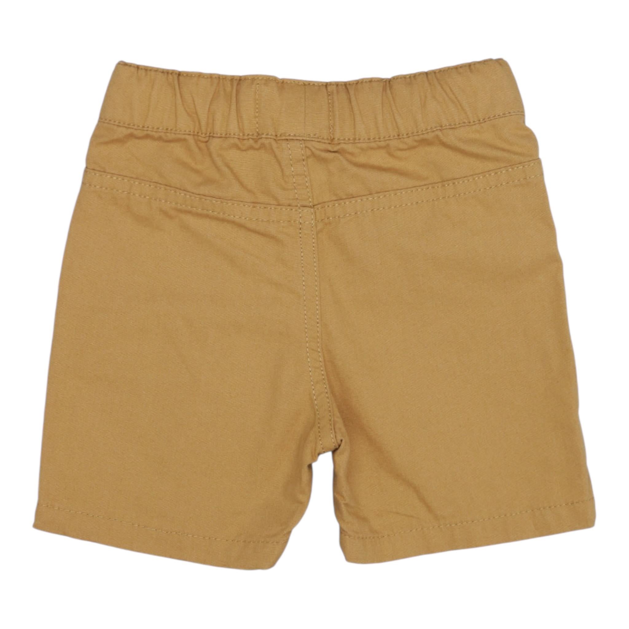 Timberland Bermuda Tinta Unita con Elastico In Vita per Neonato T60495X CAMMELLO TIMBERLAND 