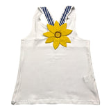 Little Ludo 2-teiliges Set Tank Top-Shorts Weiß für Mädchen