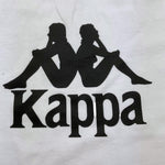 KAPPA t-shirt girocollo tinta unita con stampa Bianco per Bambino 3736M00058 BIANCO KAPPA 