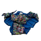 Cotazur Mehrfarbige Höschen mit Fantasie-Print für Baby-Mädchen