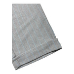 MANILA GRACE pantalone tinta unita con cintura fantasia a righe Grigio per Bambina MFJF24P140X GRIGIO MANILA GRACE 