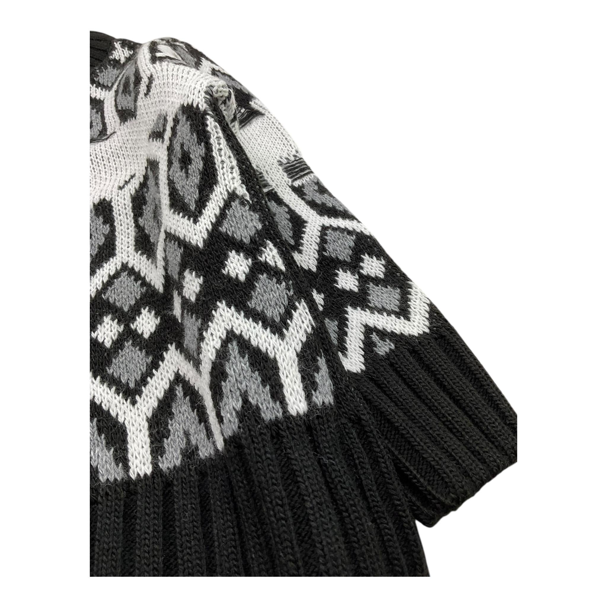 STAY STREET maglia girocollo tinta unita con fantasia Nero per Bambino MB804 NERO STAY STREET 