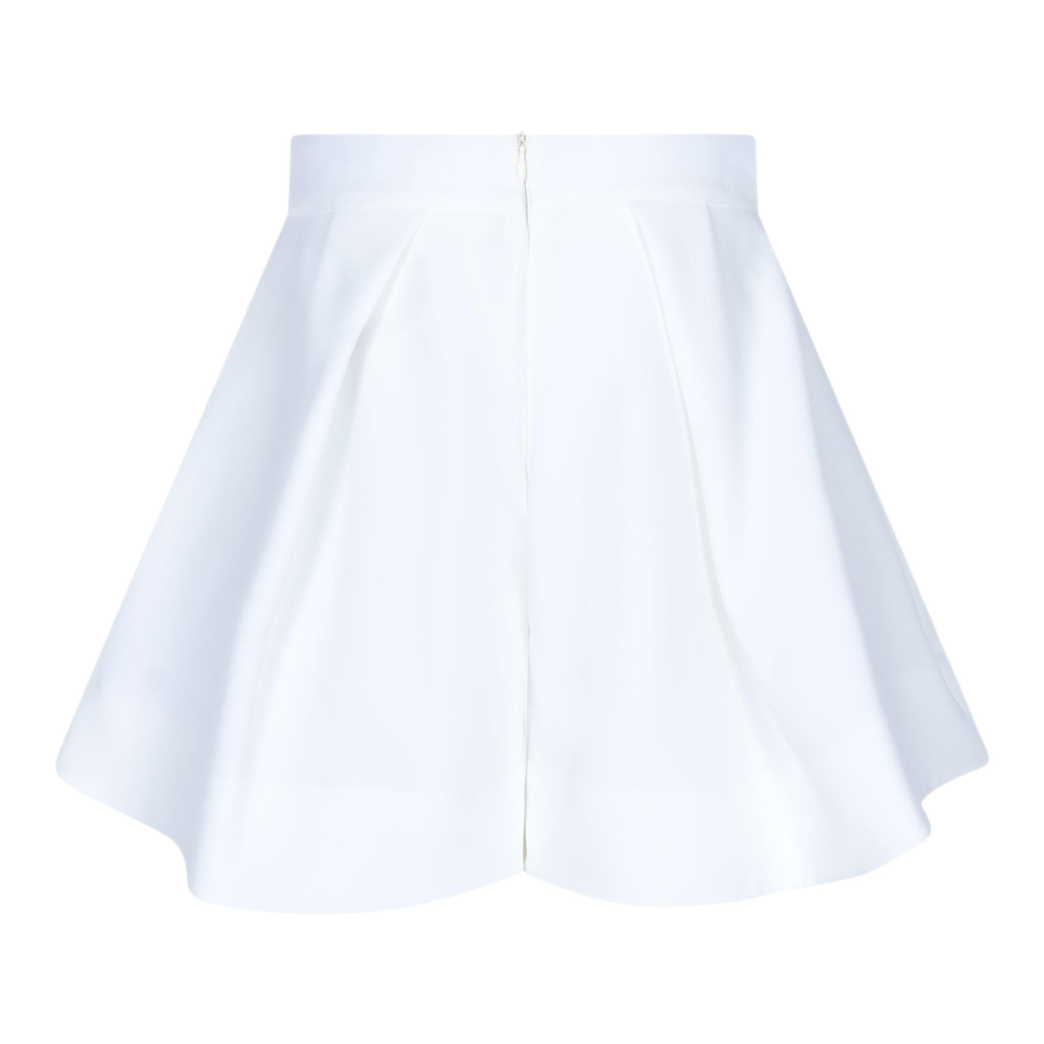 Fun & Fun Short Tinta Unita con Girovita Regolabile per Bambina FNCJSO16384XX BIANCO FUN & FUN 