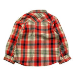 MELBY camicia tinta unita con fantasia a quadri Rosso per Neonato CAM0195 ROSSO MELBY 