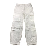 Twinset Plain Cargohose Creme für Mädchen
