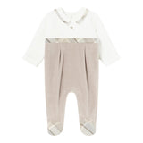 MAYORAL tutina bicolore in ciniglia Bianco/beige per Neonato 2791 BIANCO/BEIGE MAYORAL 
