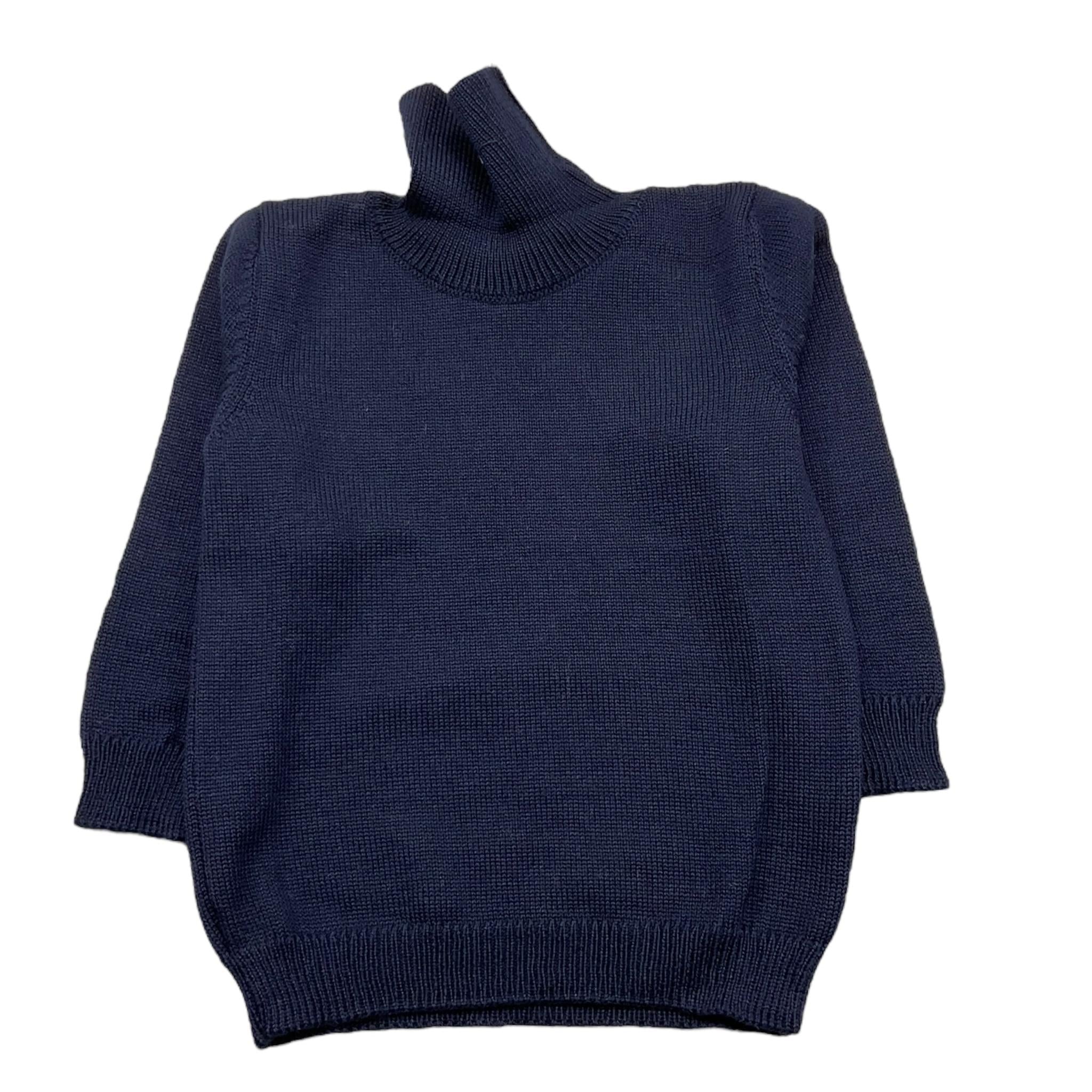 LITTLE BEAR maglia collo alto tinta unita Blu per Neonato 5154 BLU LITTLE BEAR 