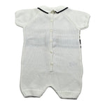 Juliana Pagliaccetto Mezza Manica Tinta Unita per Neonato 25161 PANNA JULIANA 