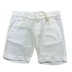 Little Bear Bermuda Tinta Unita con Girovita Regolabile per Neonato 6203N BIANCO LITTLE BEAR 