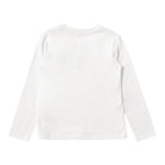 PINKO shirt girocollo tinta unita con logo Bianco per Bambina 028923 BIANCO PINKO 