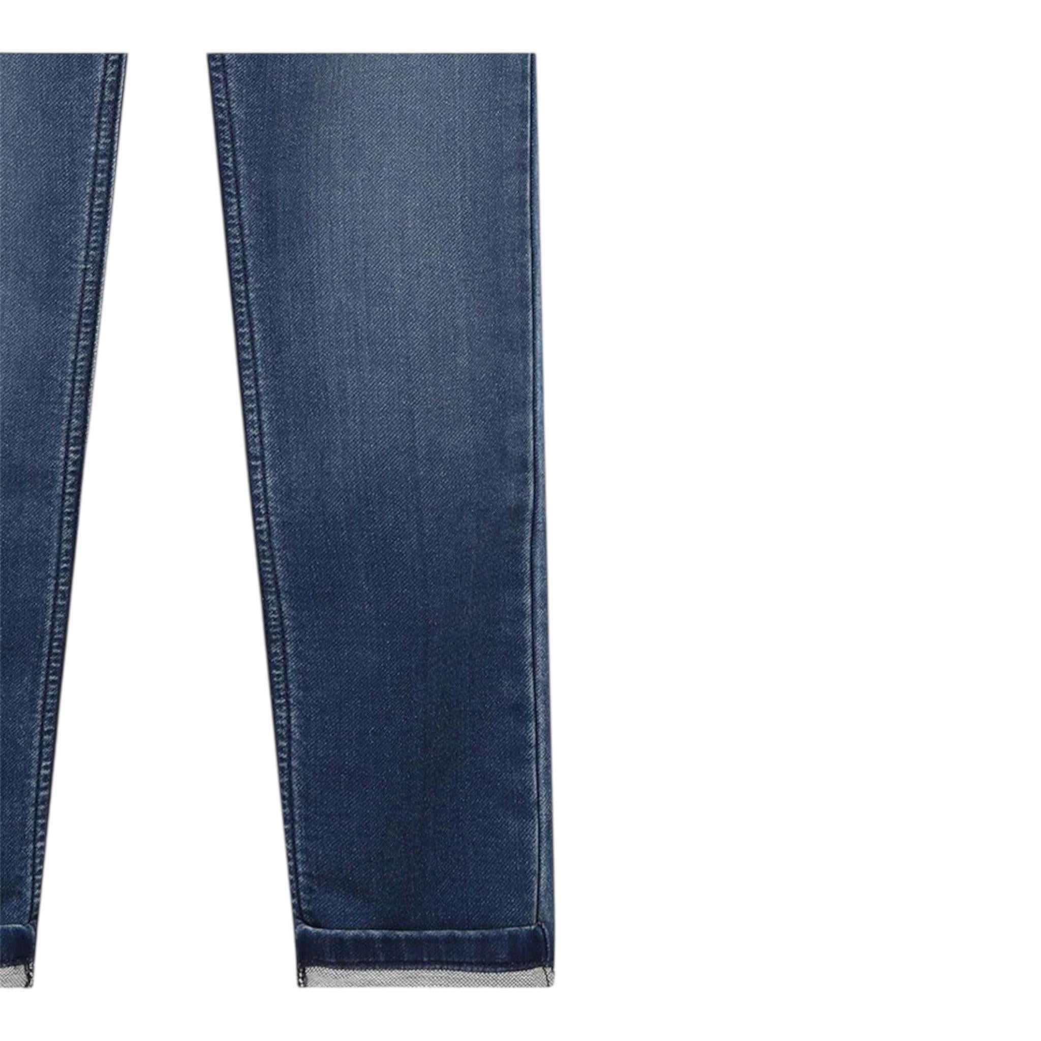 Timberland Jeans Tinta Unita con 5 Tasche per Bambino T60479X BLU TIMBERLAND 