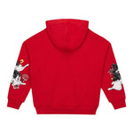 Iceberg Felpa Tinta Unita con Cappuccio E Stampa per Bambino MFICE5105JX ROSSO ICEBERG 