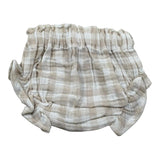 Petit Indi Completo 2 Pezzi Camicia-Culotte per Neonata SS25B09233 BIANCO PETIT INDI 