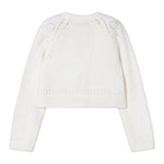 MAYORAL cardigan tinta unita traforato Panna per Bambina 4310 PANNA MAYORAL 