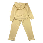 TRUSSARDI completo 2pz tinta unita con stampa Beige per Bambino TBA25007CF BEIGE TRUSSARDI 