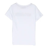 Missoni Rundhals-T-Shirt einfarbig mit Print weiß für Jungen