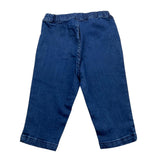Carre'Ment Beau Jeans Tinta Unita con Elastico In Vita per Neonata Y30294 BLU CARRE'MENT BEAU 
