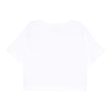 Il Gufo T-Shirt Girocollo Tinta Unita con Ricamo per Bambina P25TS473MF001 BIANCO IL GUFO 