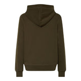 DSQUARED2 felpa tinta unita con cappuccio e stampa Verde per Bambino DQ2465X VERDE DSQUARED2 