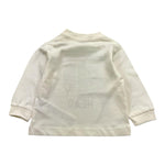 NEVER TOO shirt girocollo tinta unita con stampa Bianco per Neonato NT2219NX BIANCO NEVER TOO 