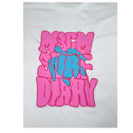 Msgm T-Shirt Girocollo Tinta Unita con Stampa per Bambina S5MSJGTH243 BIANCO MSGM 