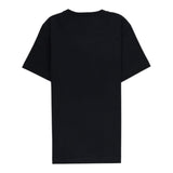 DIESEL t-shirt girocollo tinta unita con stampa Nero per Bambino J02033 NERO DIESEL 