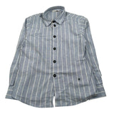 Manuel Ritz Camicia Manica Lunga tinta unita Azzurro per Bambino MR3037 AZZURRO MANUEL RITZ 