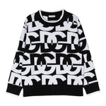 DOLCE & GABBANA maglia girocollo bicolore Bianco/nero per Bambino L4KWC5 BIANCO/NERO DOLCE & GABBANA 