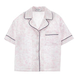 Philosophy Camicia Tinta Unita Mezza Manica con Stampa per Bambina I1E301 ROSA PHILOSOPHY 