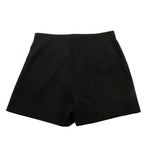 MARC ELLIS short tinta unita con bottoni in contrasto Nero per Bambina JMJS00202 NERO MARC ELLIS 