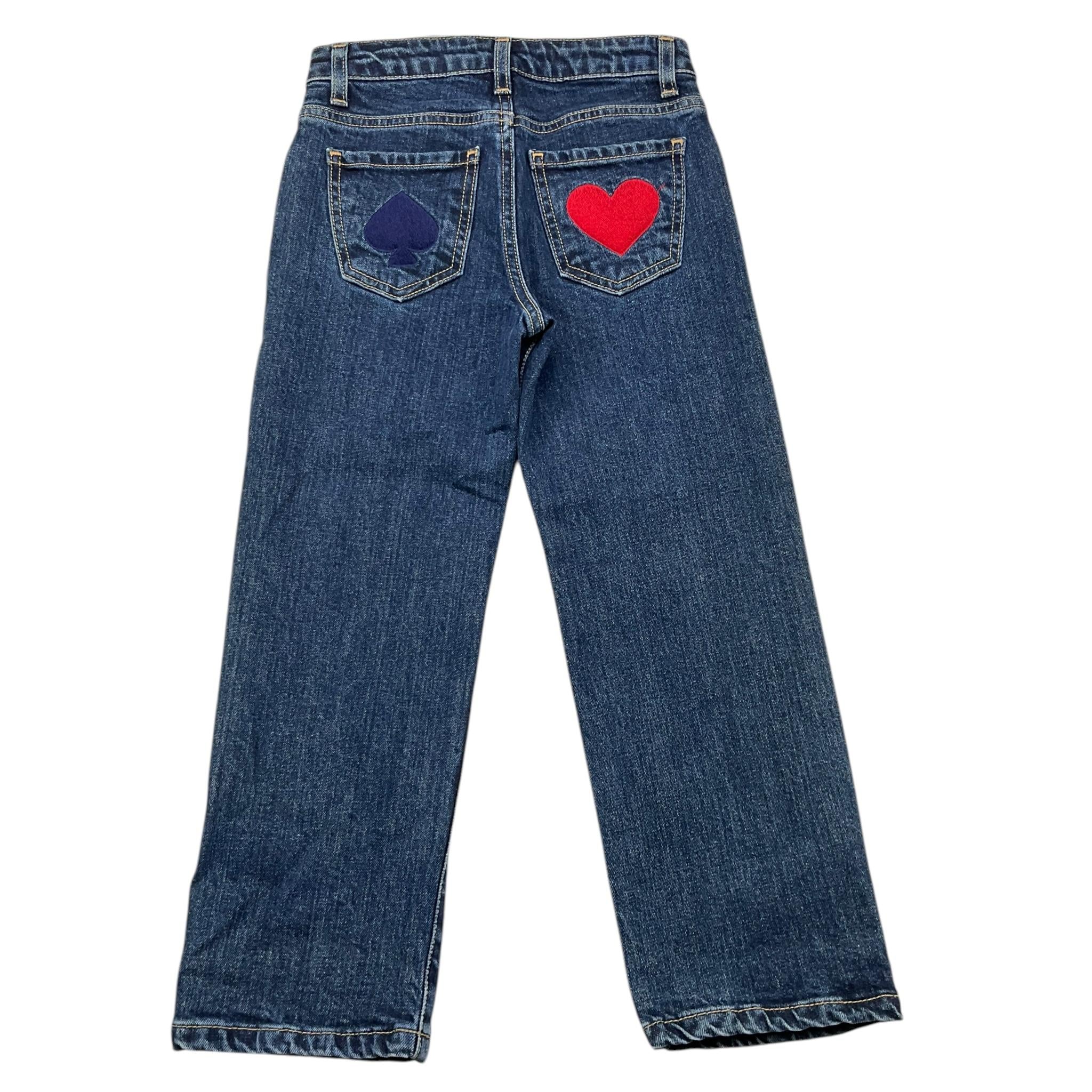 TRUSSARDI jeans tinta unita con girovita regolabile Blu per Bambina TGA25060JE BLU TRUSSARDI 