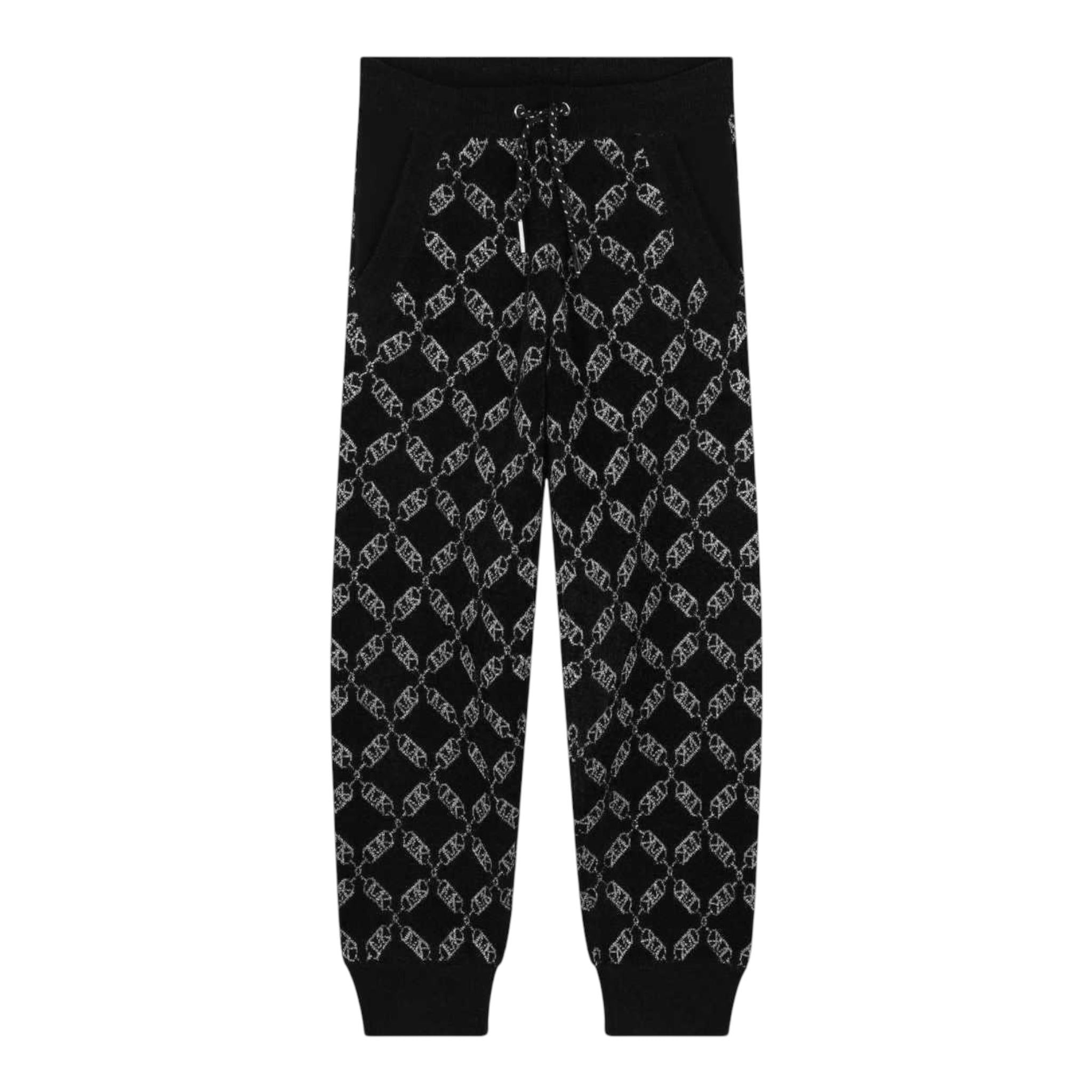 MICHAEL KORS pantalone modello tuta tinta unita logato Nero per Bambina R30180 NERO MICHAEL KORS 