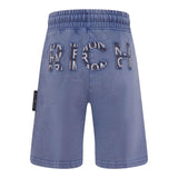 John Richmond Bermuda Tinta Unita con Elastico In Vita per Bambino RBP25114BE AZZURRO JOHN RICHMOND 