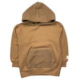 NANAN felpa chiusa con cappuccio tinta unita Beige per Bambino I2423348BE BEIGE NANAN 